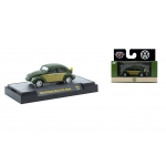 M2 Machines 1:64 Volkswagen Beetle Deluxe USA Model 1953 green